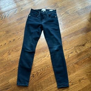 Frame Le Skinny blue jeans